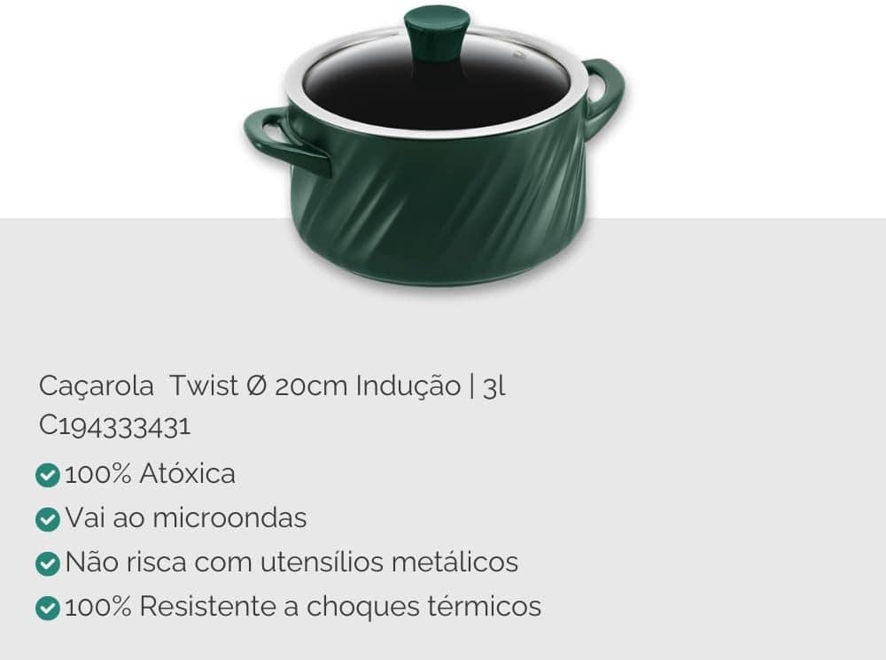 Ceraflame Conjunto Twist 5 Peças (Indução) - Matte - Image 10