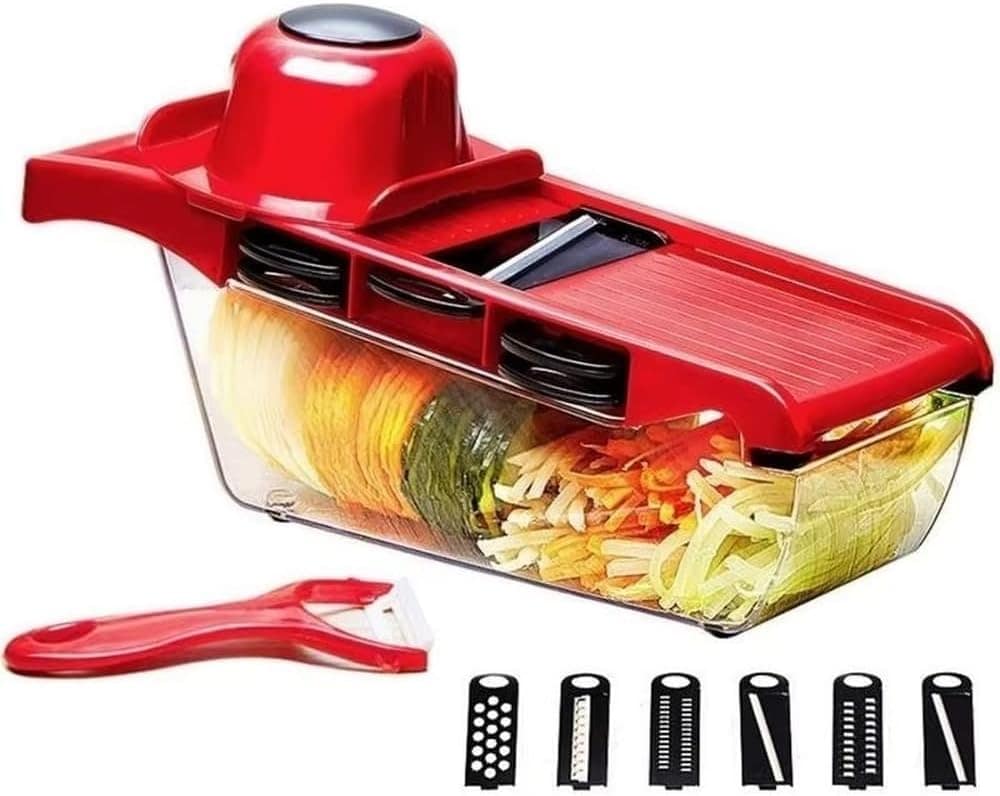 Fatiador de Legumes 6 em 1 – Kit Multifuncional de Inox com ...