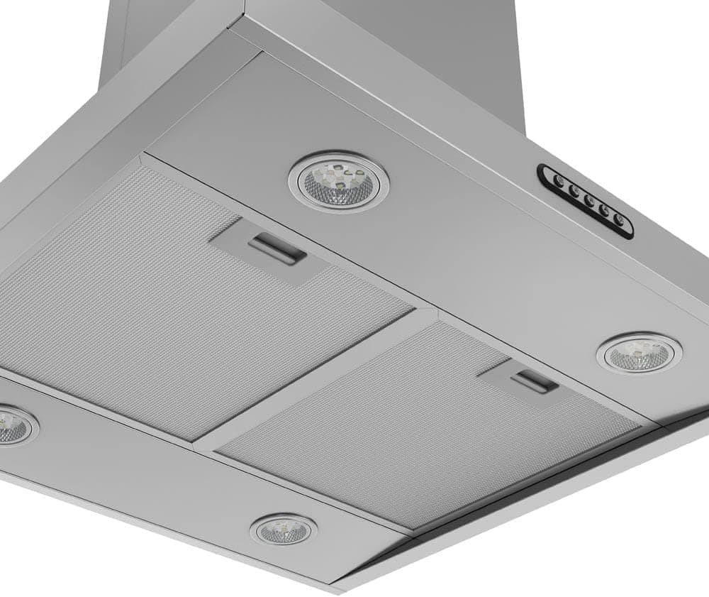 Coifa Ilha Nardelli Retangular 60cm Inox - Image 2