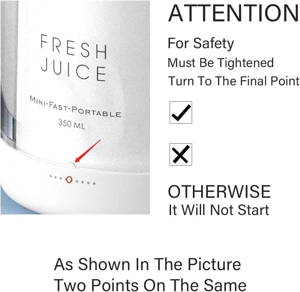 Fresh Juice Liquidificadora portátil liquidificadora, para S... - Image 5
