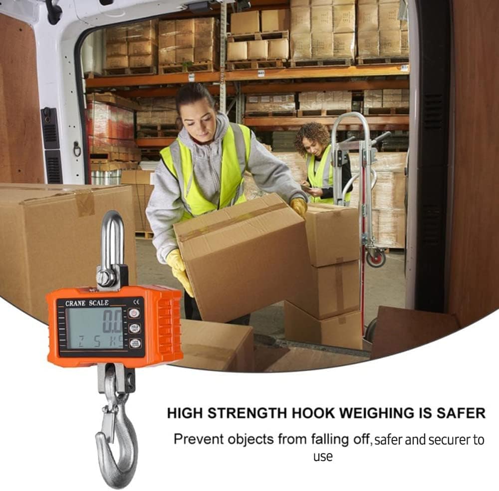 Balança de suspensão digital 1000kg/ 2204lbs Balança de guin... - Image 2