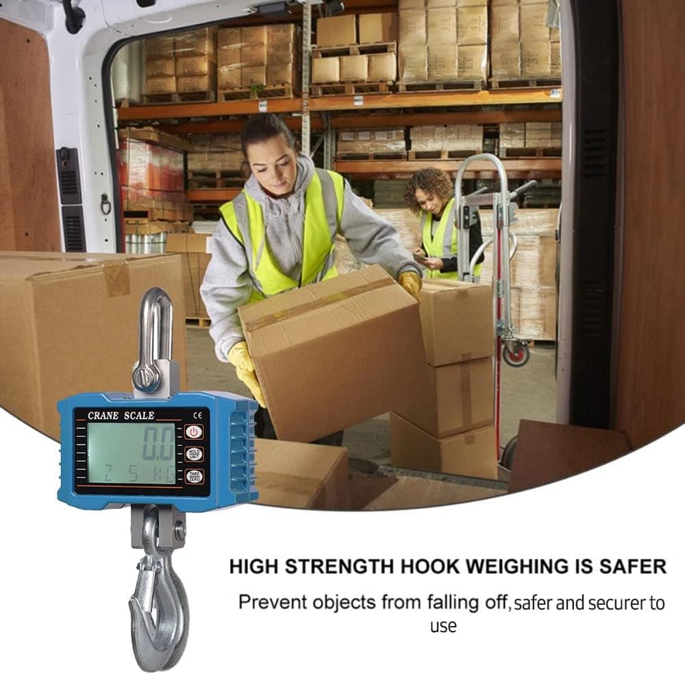 Domary Balança de suspensão digital 1000kg/ 2204lbs Balança ... - Image 2