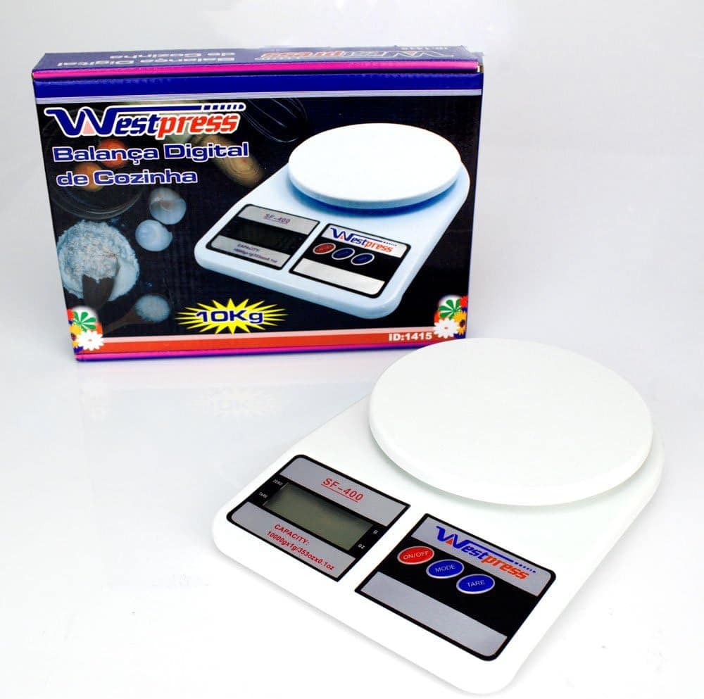 BALANÇA DIGITAL DE ALTA PRECISÃO PARA COZINHA – WESTPRESS – ...