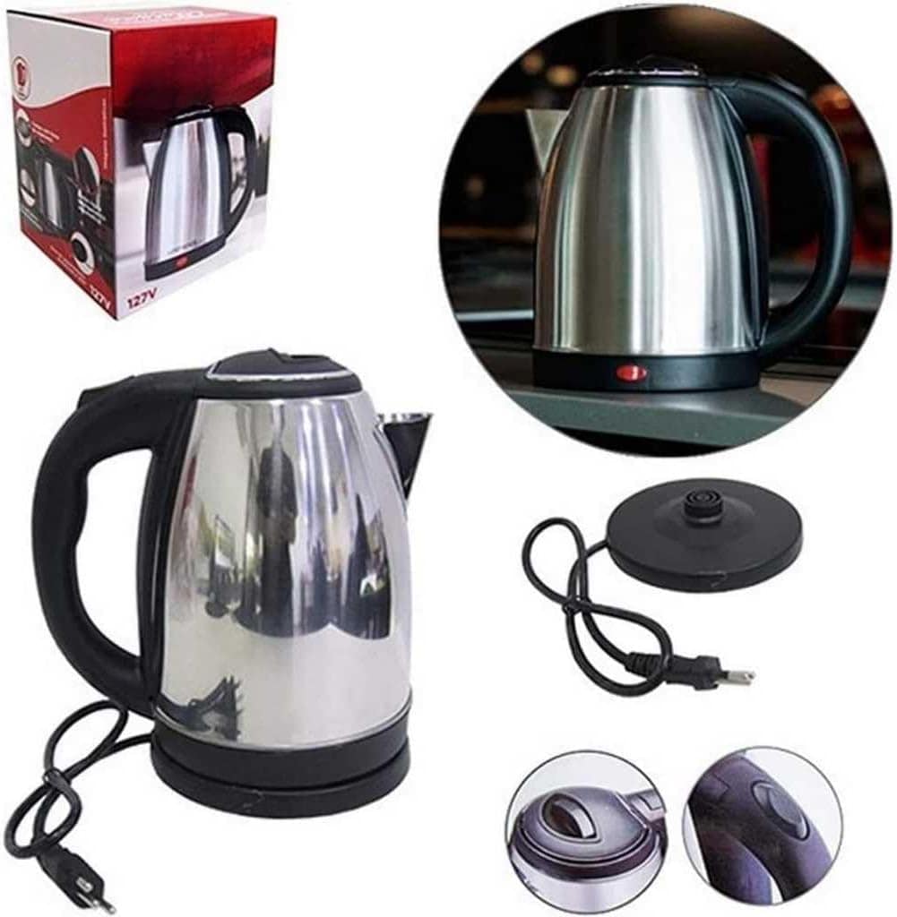 Chaleira elétrica prata 110v 220v 1.8l(110V) - Image 4