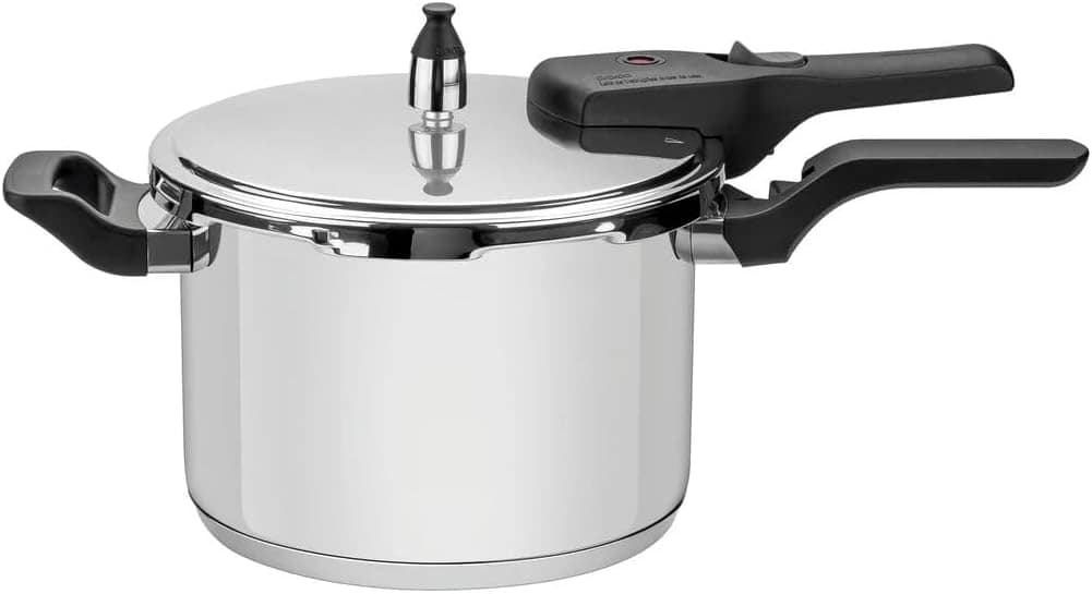 Panela de Pressão Tramontina 4,5L Brava Aço Inox 20cm + Conc... - Image 2