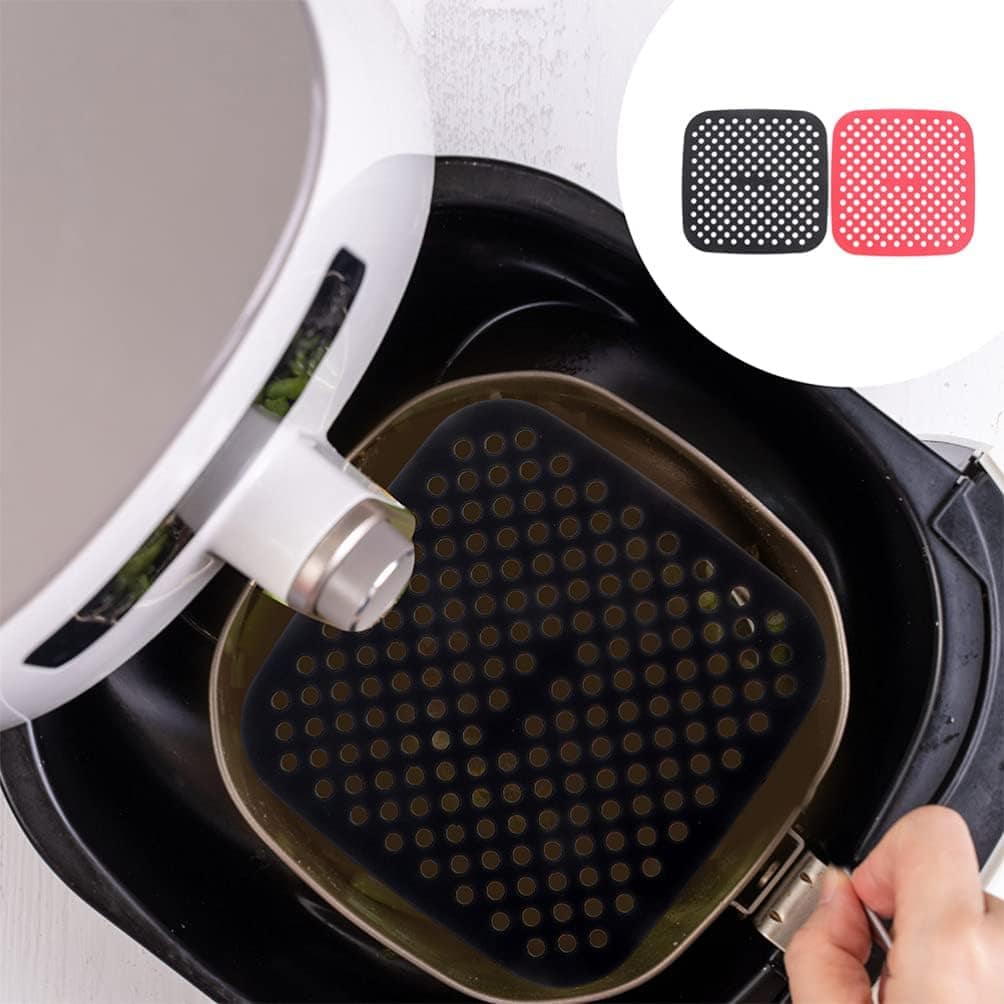 HEMOTON 2 peças de forros de fritadeira a ar perfurada reuti... - Image 7