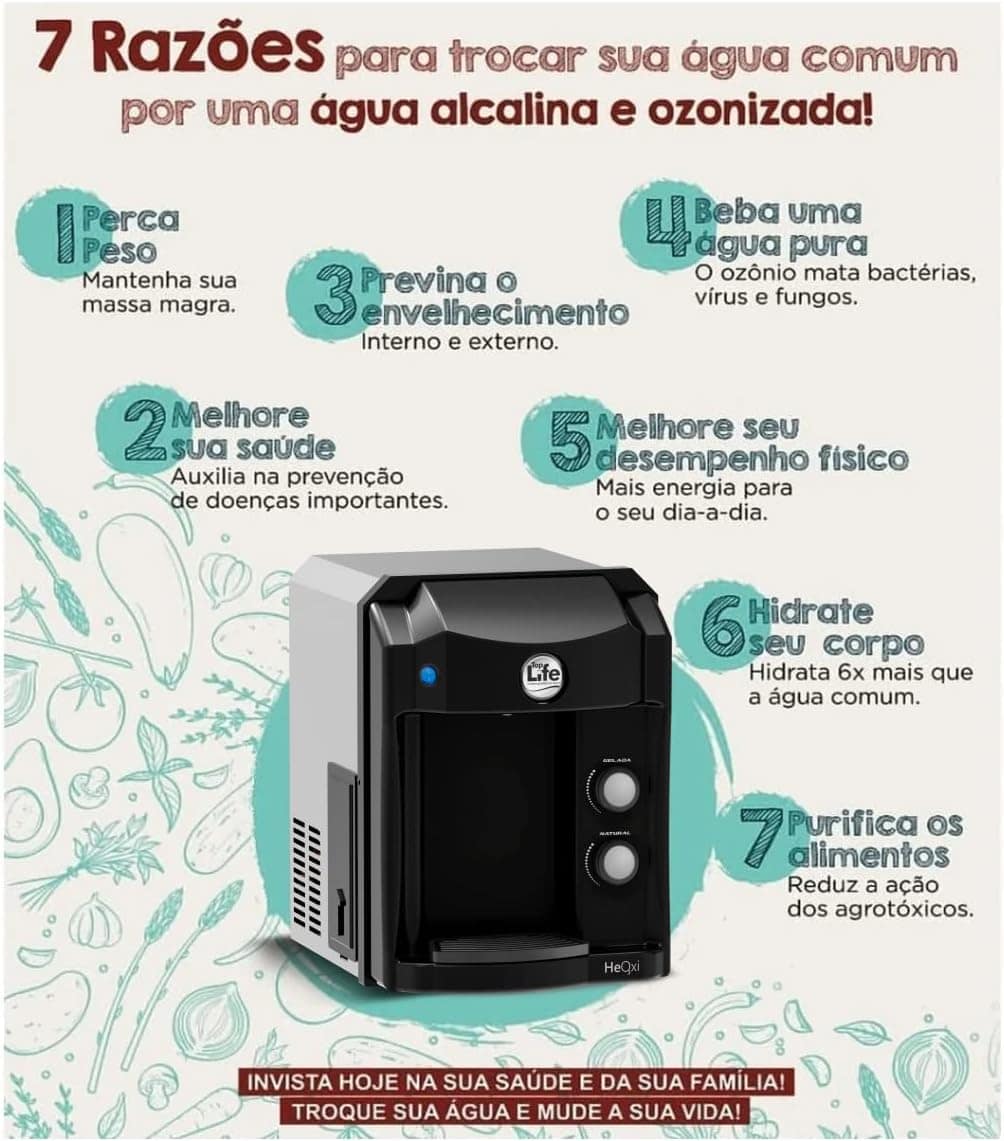 Filtro Purificador de Água Alcalino E Ionizado Com Ozônio To... | É bom mesmo? Descubra antes de comprar - Image 6