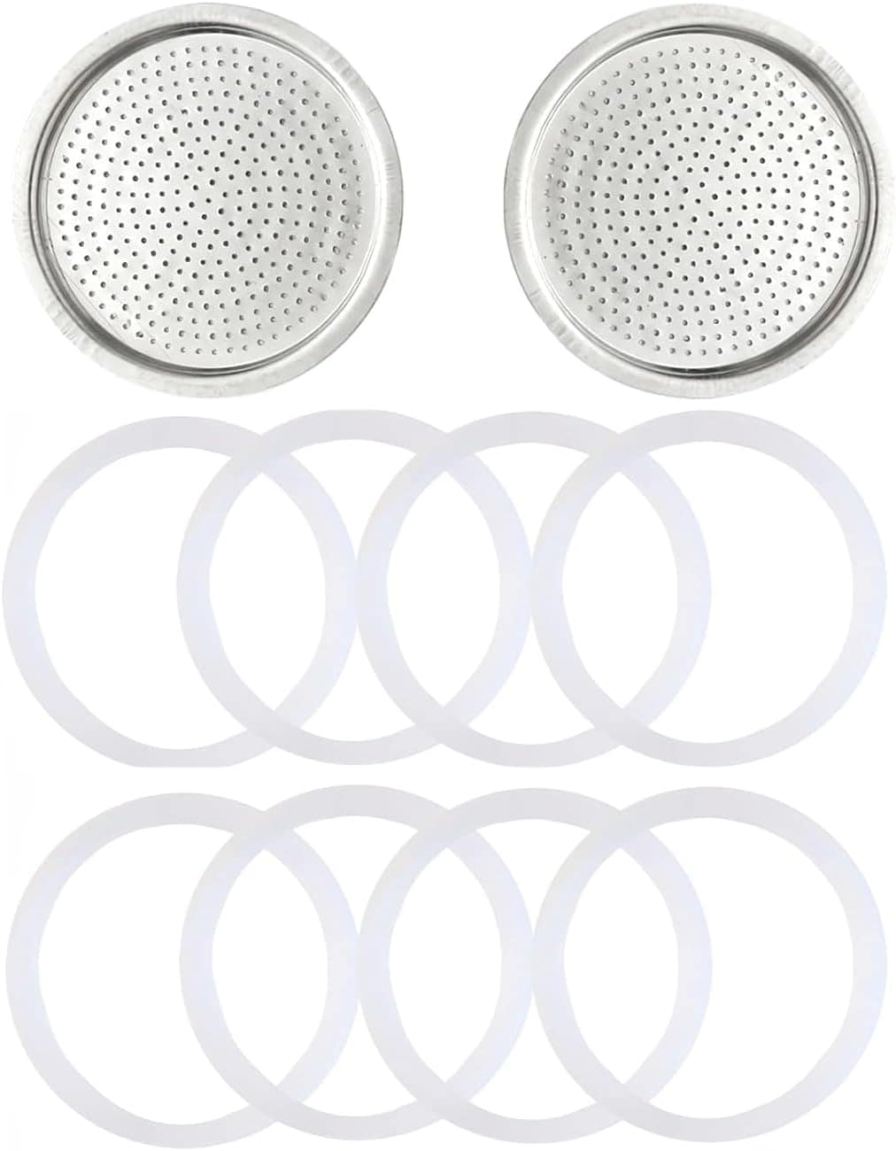 Adorila Pacote com 6 gaxetas de silicone com 2 juntas de fil...