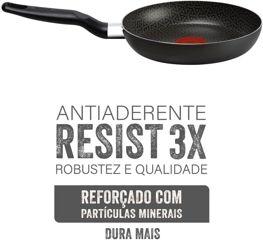 Frigideira Rochedo Robusta Grafite 20cm com Antiaderente Res... - Image 10