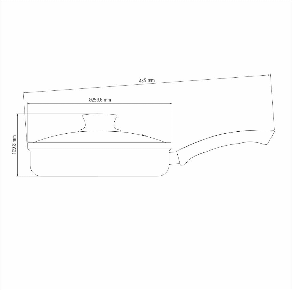 Frigideira Reta Tramontina Paris em Alumínio com Revestiment... - Image 4