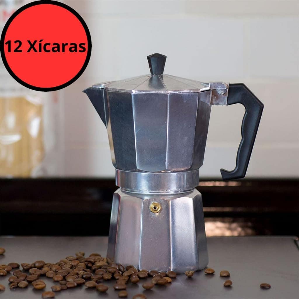 Jarra de alumínio para café expresso Jarra para 3, 6 e 9 xíc... - Image 5