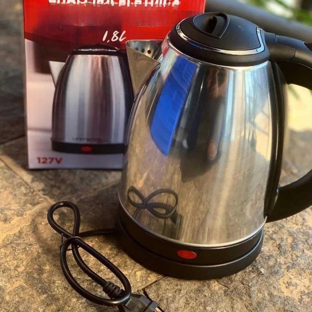 Chaleira elétrica prata 110v 220v 1.8l(110V) - Image 7