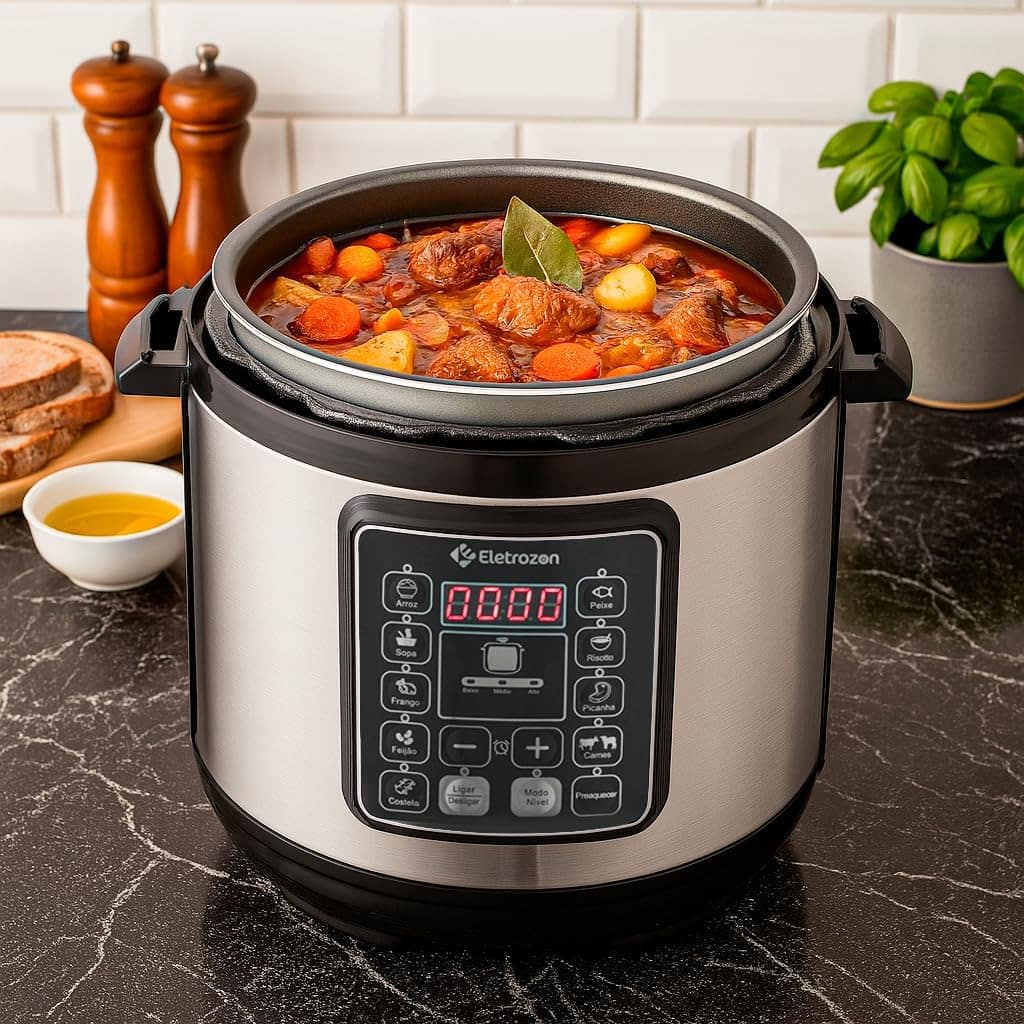 Panela de pressão elétrica 6 Litros 1100 watts (127V) - Image 3