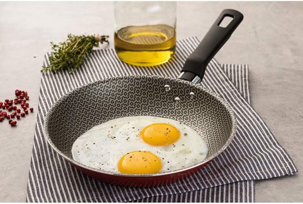 Frigideira Em Alumínio Com Revestimento Interno Antiaderente... - Image 2