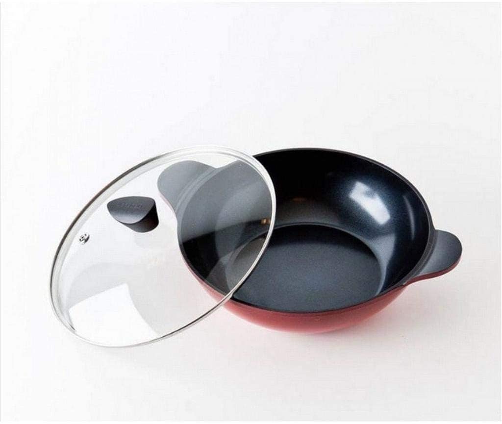 Panela Wok em Alumínio 28cm Neoflam Vermelha - Image 7