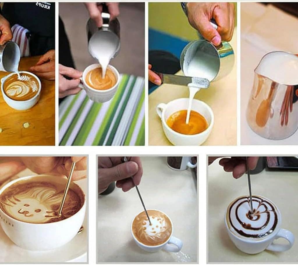 Jarra Inox Barista Cremeira Pitcher Pequena 600ml Leiteira