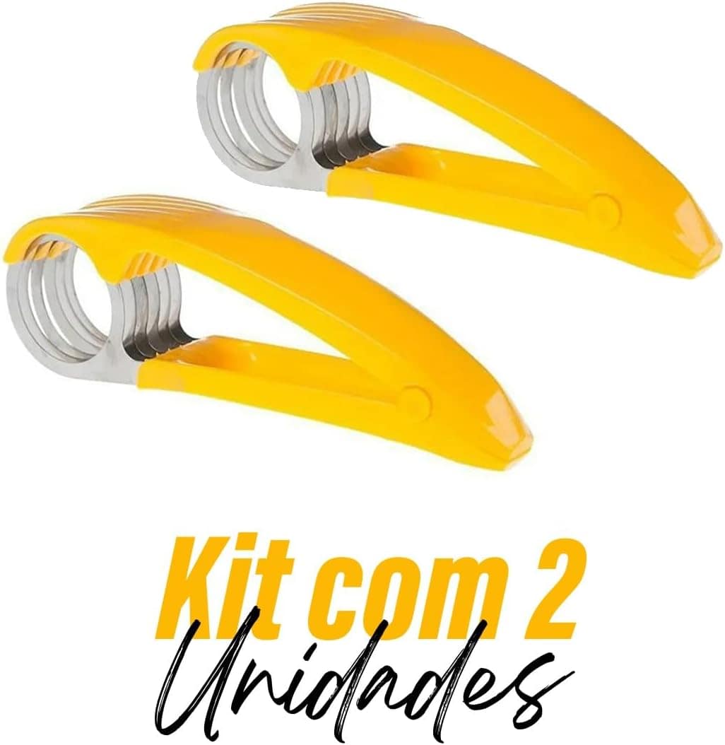 Kit 2 Fatiador Cortador Em Inox De Banana Chips Legumes E Fr... - Image 2