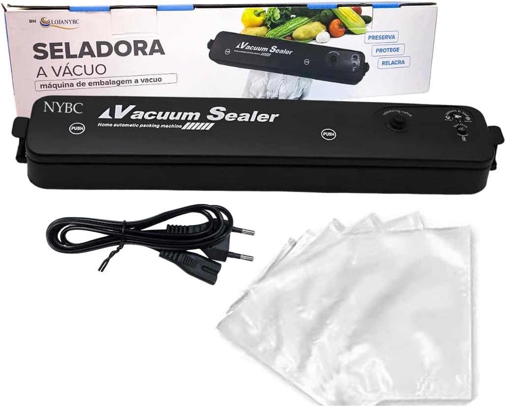 Seladora a Vácuo Doméstica – Bivolt Vedação Hermética | Para...