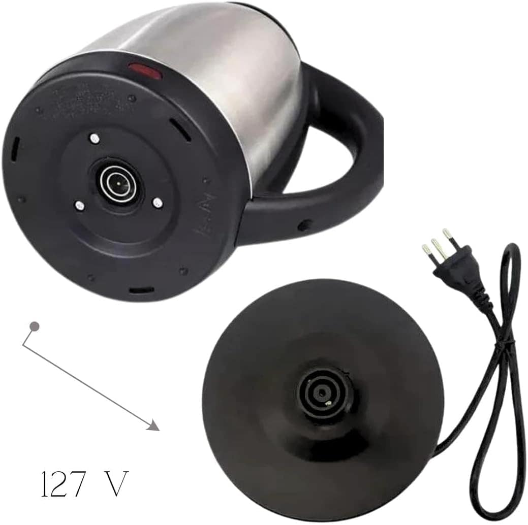 Chaleira Elétrica Bule Jarra Inox 1,8L para chá e café 127v ... - Image 5