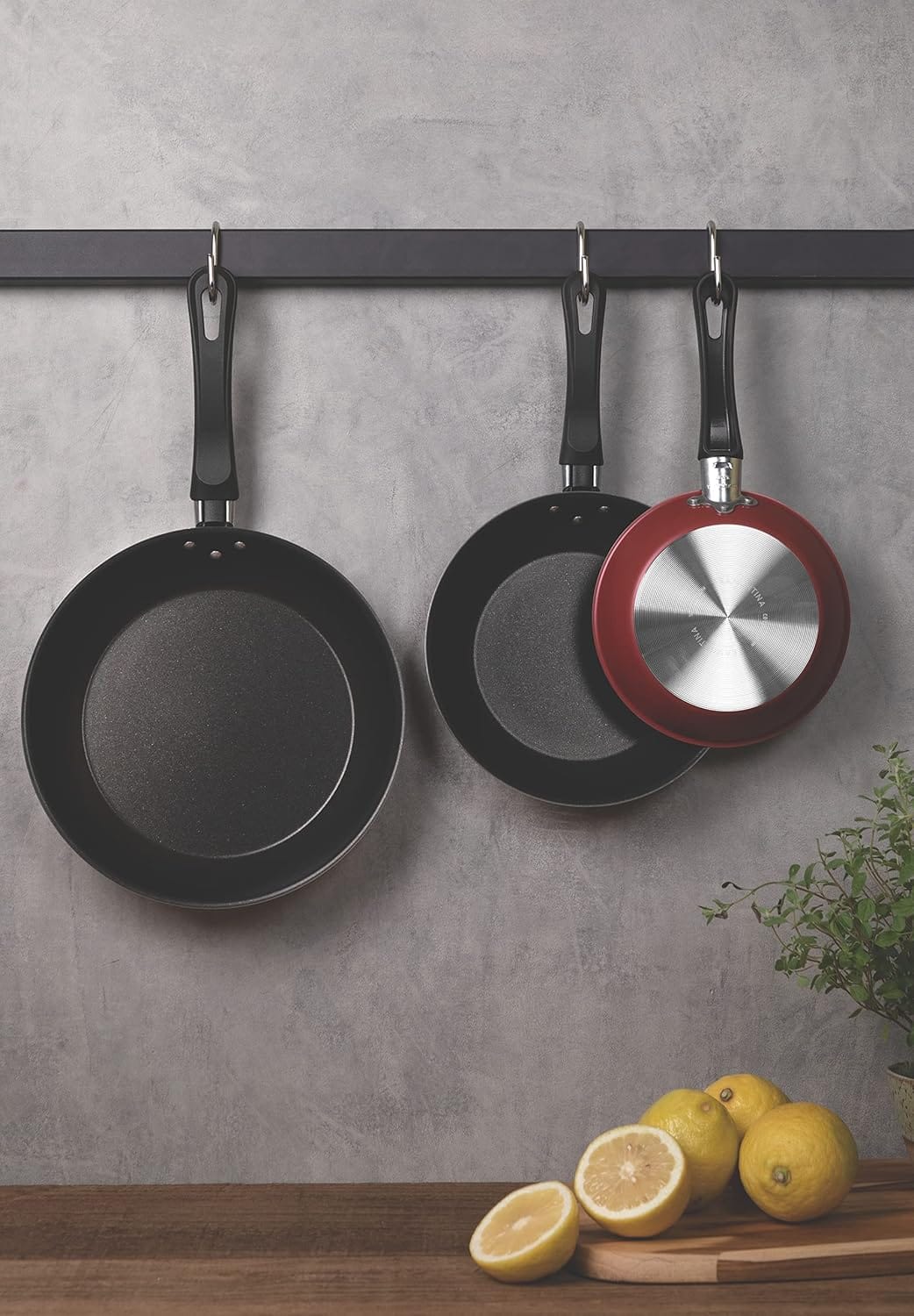 Tramontina JOGO DE FRIGIDEIRAS 3PCS CARIBE VERMELHO - SORTID... - Image 3