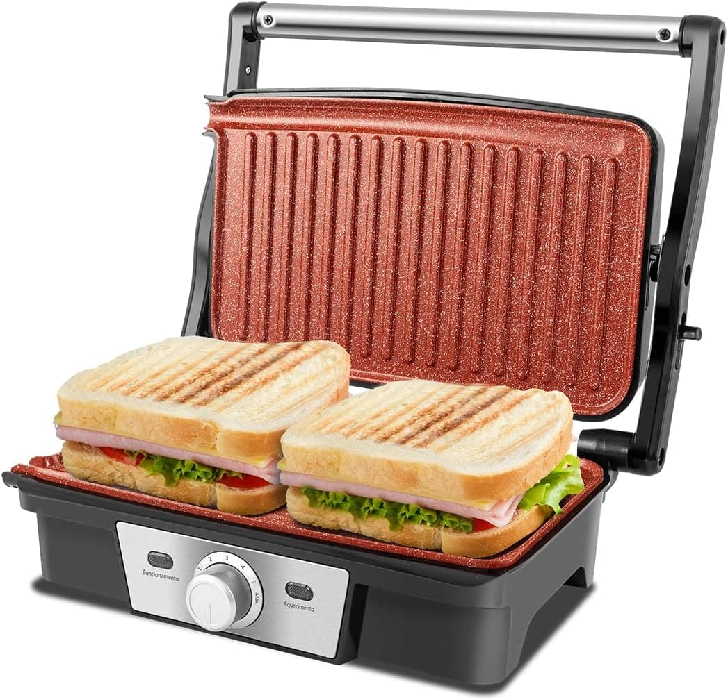 Grill Philco PGR19PI Revestimento Redstone 7 temperaturas 22... - Image 5