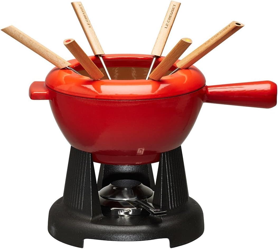 Le Creuset Aparelho de Fondue Queijo/Carne Vermelho