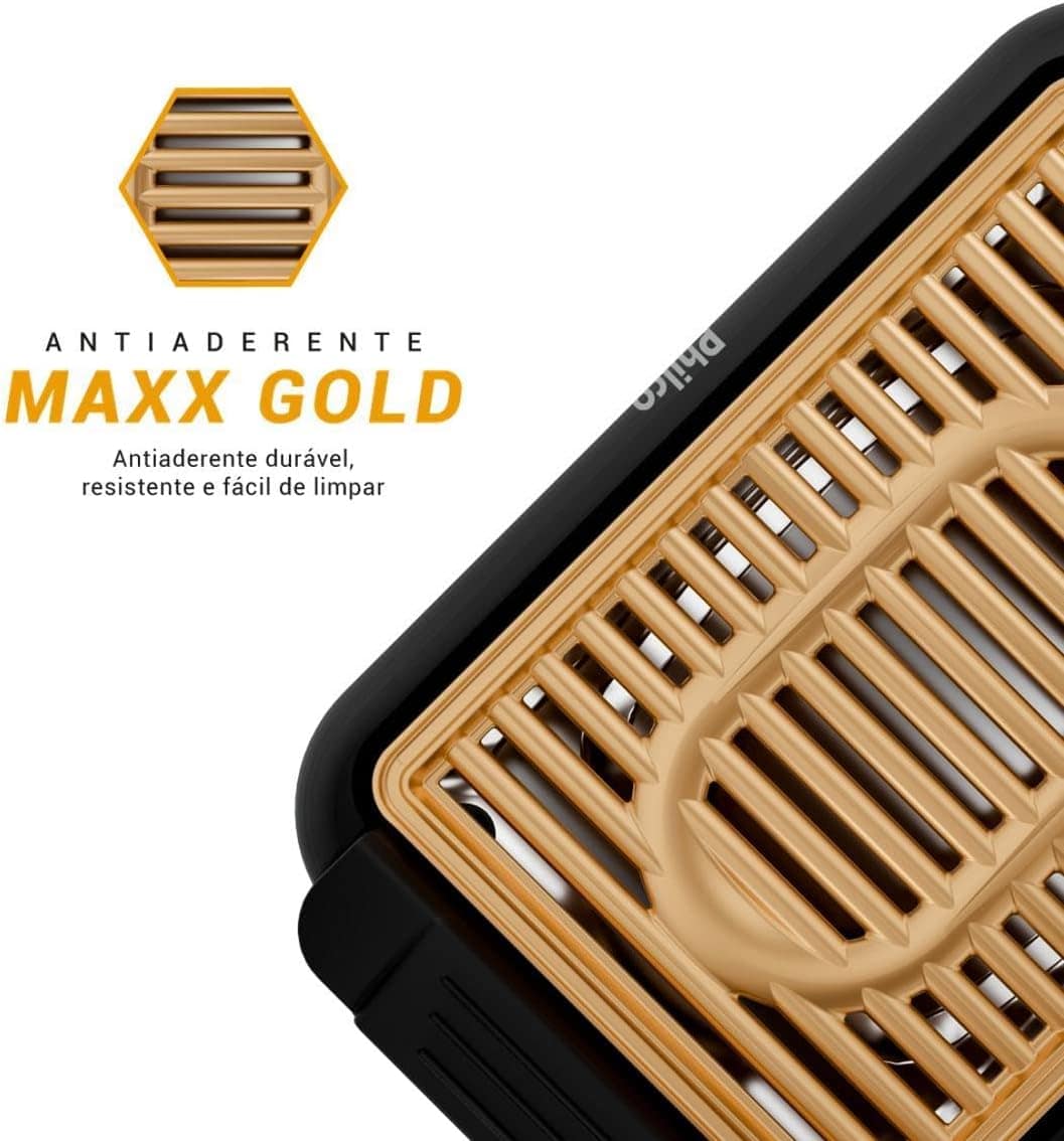 Churrasqueira Elétrica Philco 1200W ; Desmontável e fácil de... - Image 10