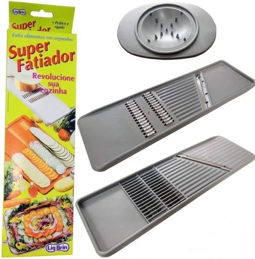 Super Fatiador De Legumes/frutas Plasbrink/Lig Brin