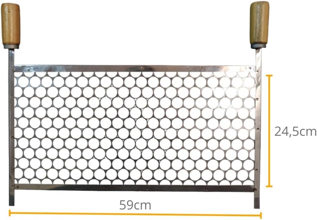 Churrasqueira Portátil 60x24 Em Inox Com Grelha E Pés Removí... - Image 6