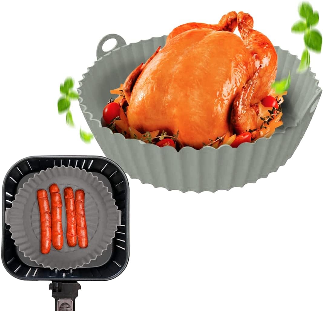 Recipiente De Silicone Forma Para Fritadeira Airfryer 19cm R... | É bom mesmo? Descubra antes de comprar