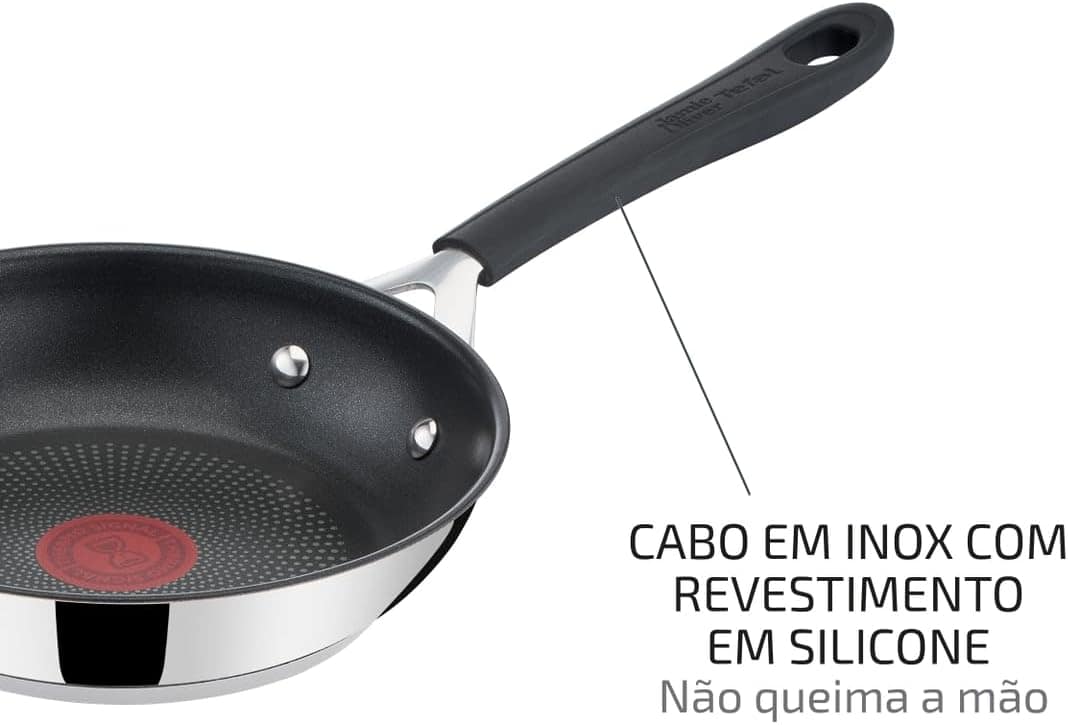 Frigideira Aço inox Com Indução Tefal Jamie Oliver 20cm - Image 7