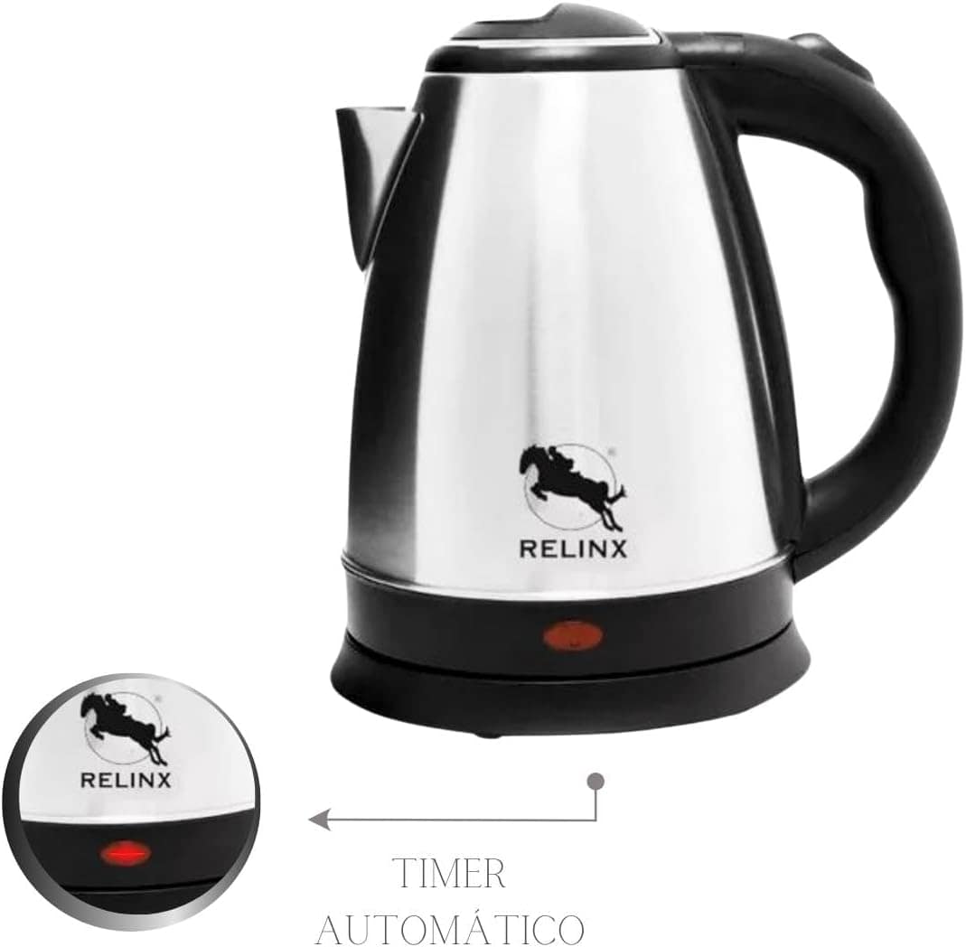 Chaleira Elétrica Bule Jarra Inox 1,8L para chá e café 127v ... - Image 3