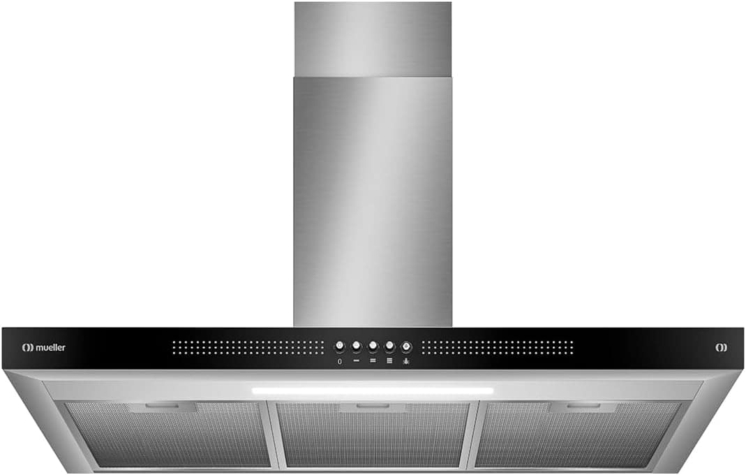 Coifa de Parede Mueller Plana 90cm Inox MCP90K 127V