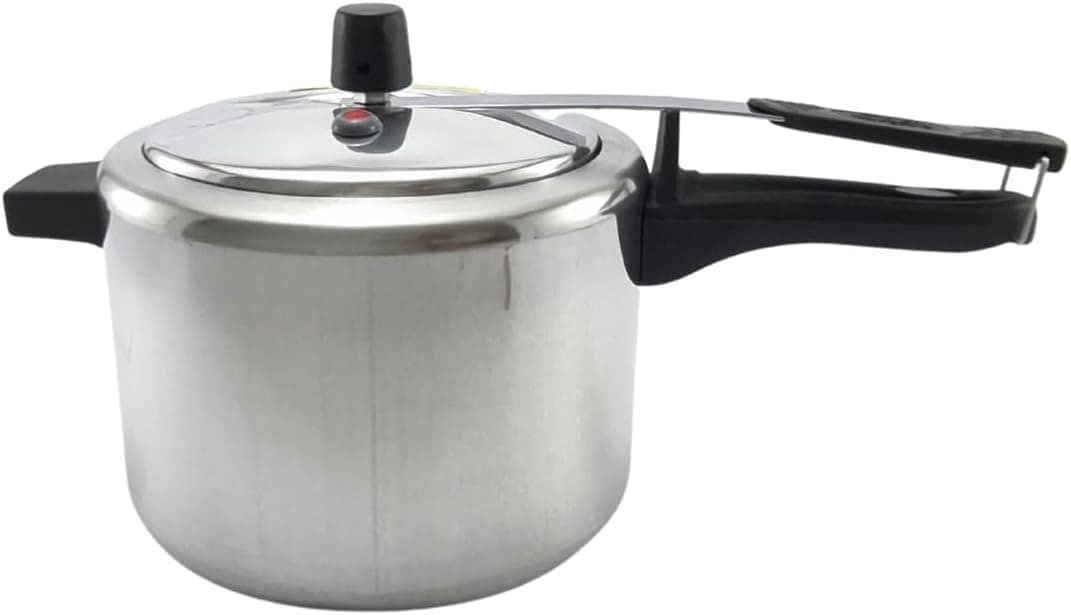 Panela de Pressão Polida com Valvula de Segurança de Silicon...