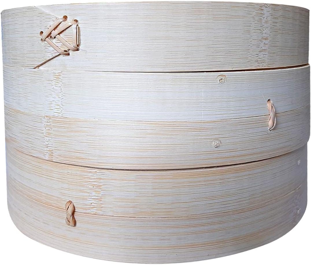 Panela De Bambu Vaporeira Para Peixe Guioza Legumes Oriental... - Image 2