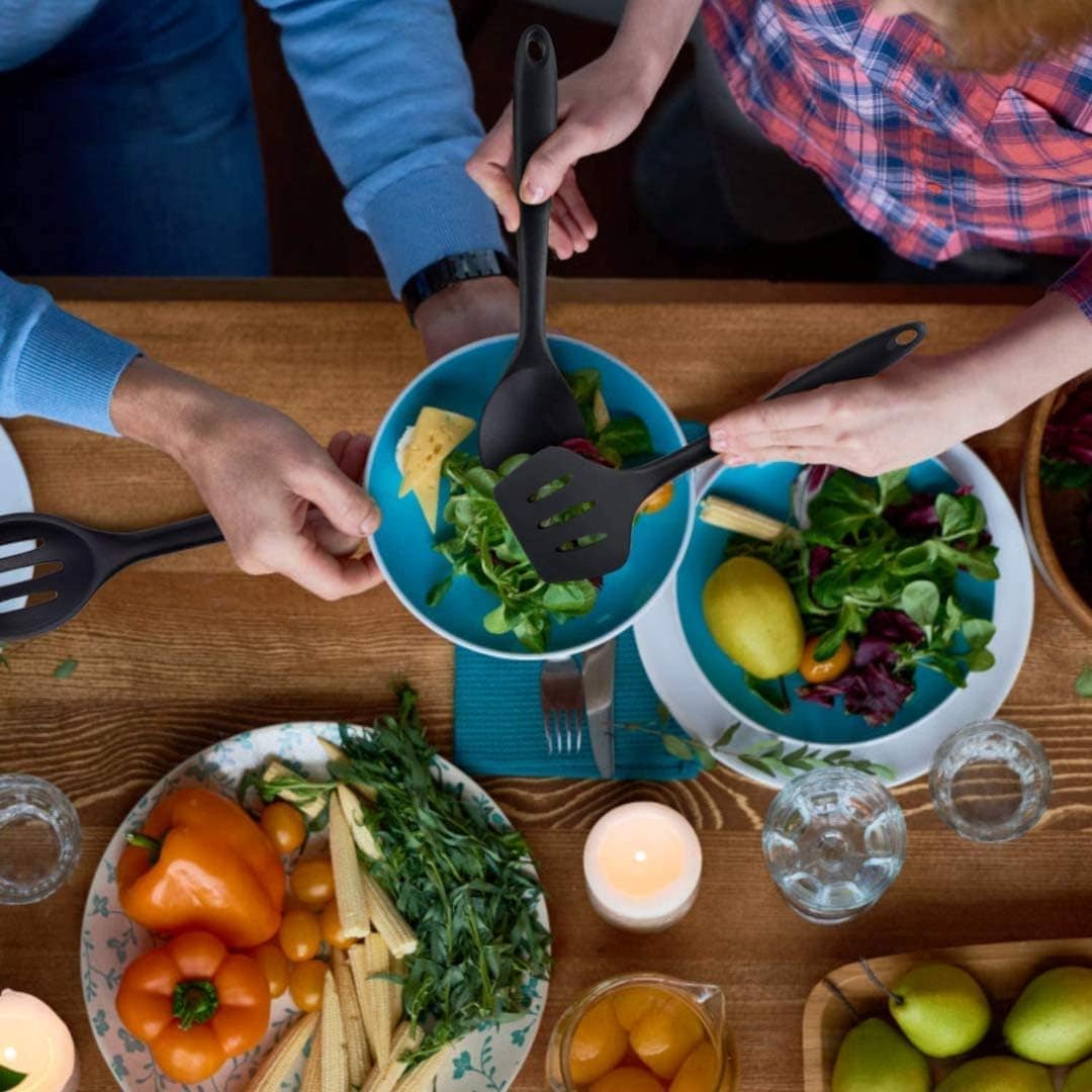 JG STORE Kit 10 Peças Jogo De Utensílios De Silicone Maciço ... - Image 7