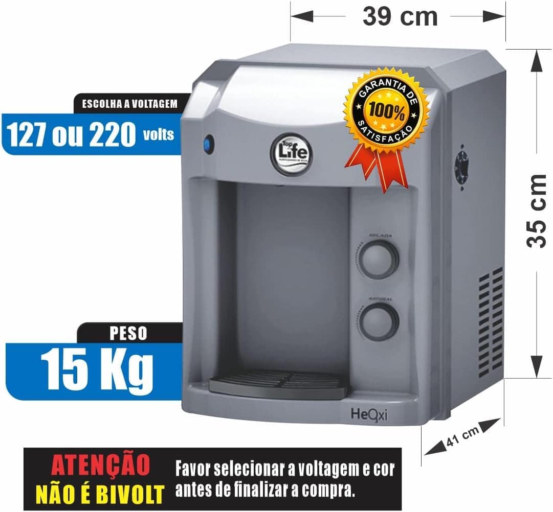 Purificador Agua Alcalina Ionizada com Ozônio Top Life (110v... | É bom mesmo? Descubra antes de comprar