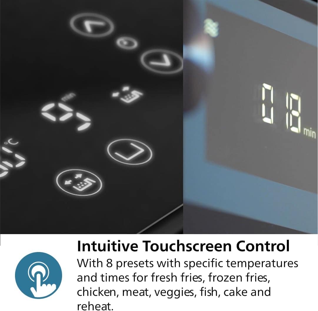 Philips Fritadeira de ar de cesta dupla série 3000, 9 L, 2 g... | É bom mesmo? Descubra antes de comprar - Image 7