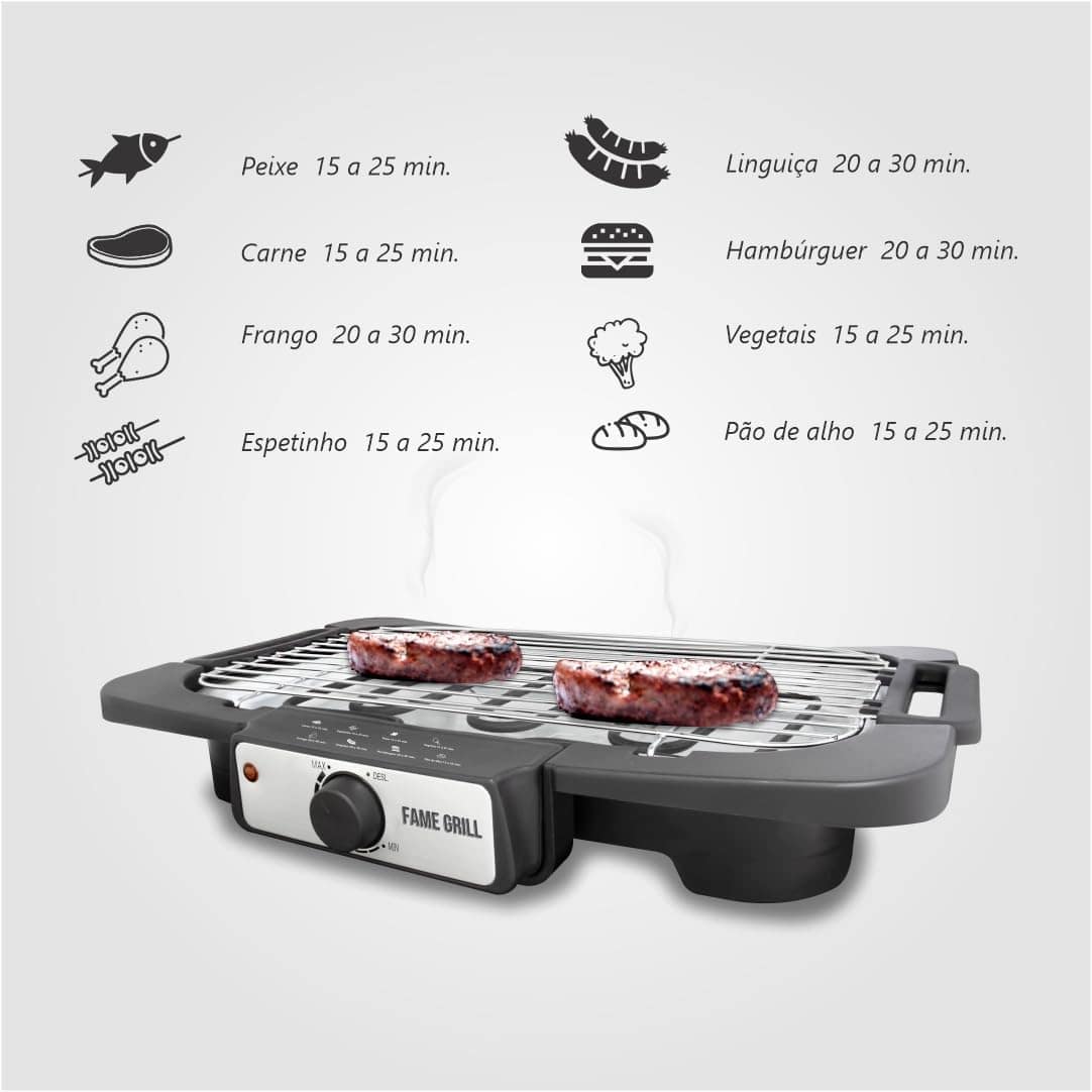 CHURRASQUEIRA ELETRICA GRANDE 220V/2000W - Image 6