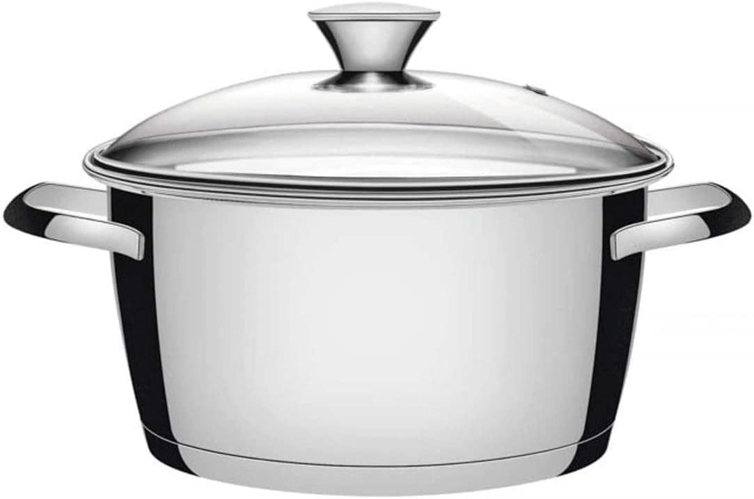 Caçarola Funda com Fundo Triplo e Tampa de Vidro Tramontina ...