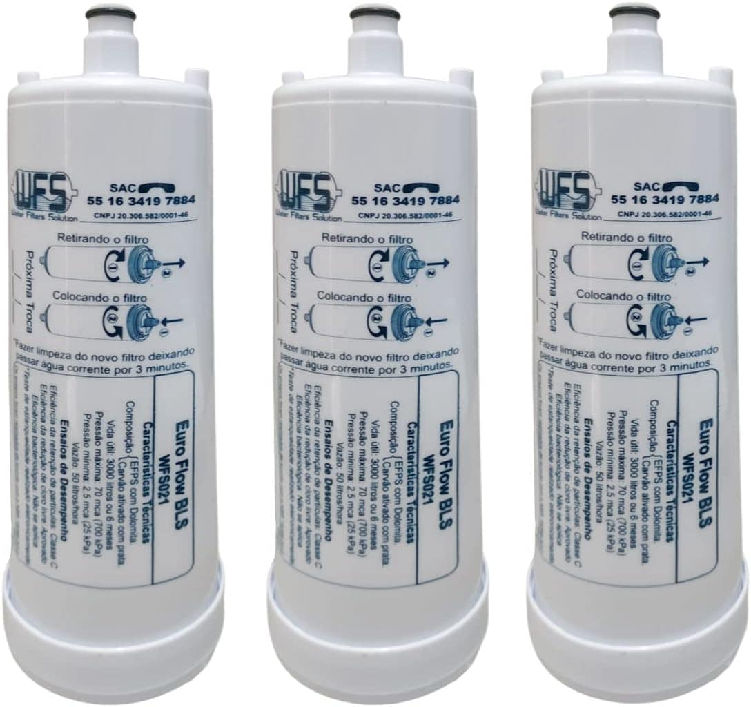 Kit 3 Filtros Refil Compatível Purificador Europa Hf By Hebe | É bom mesmo? Descubra antes de comprar