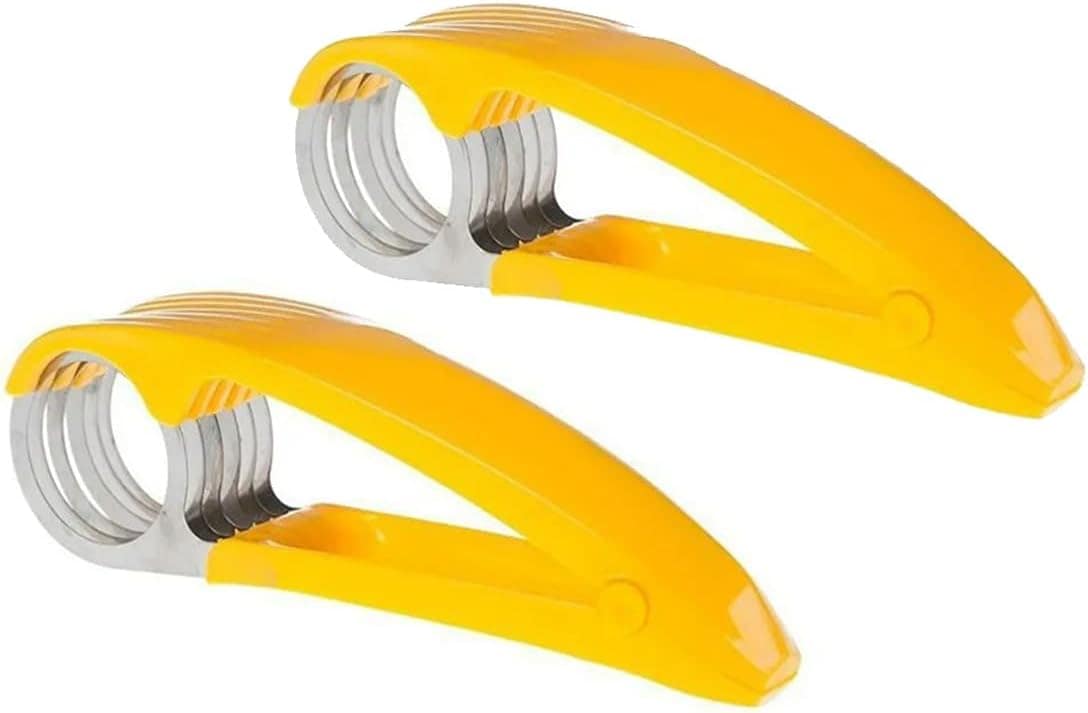 Kit 2 Fatiador Cortador Em Inox De Banana Chips Legumes E Fr...