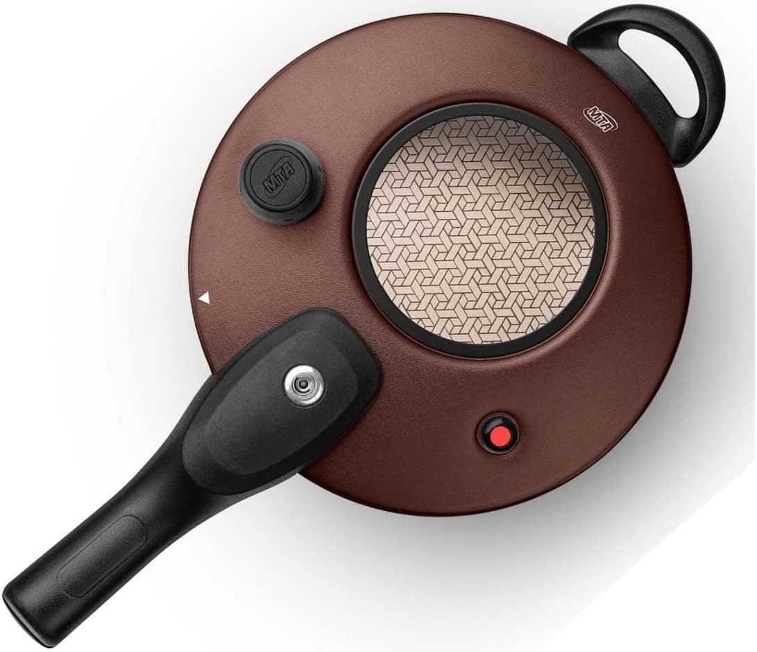 MTA PANELA DE PRESSAO COR CHOCOLATE COM VISOR DE VIDRO FECHA... - Image 5