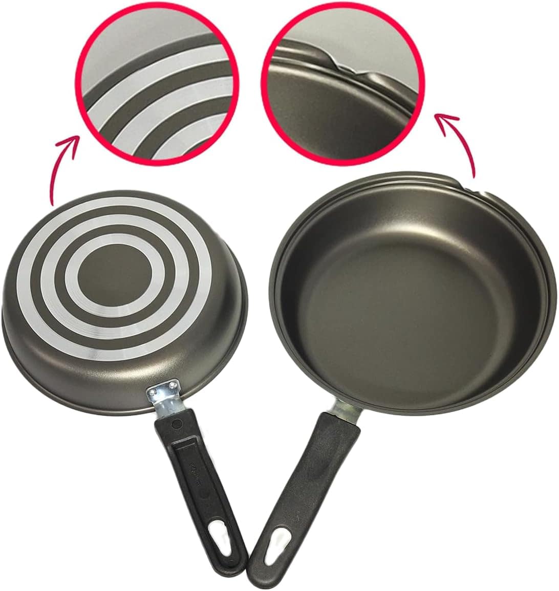 Frigideira Omeleteira Dupla Antiaderente Teflon Panqueca 18c... - Image 5