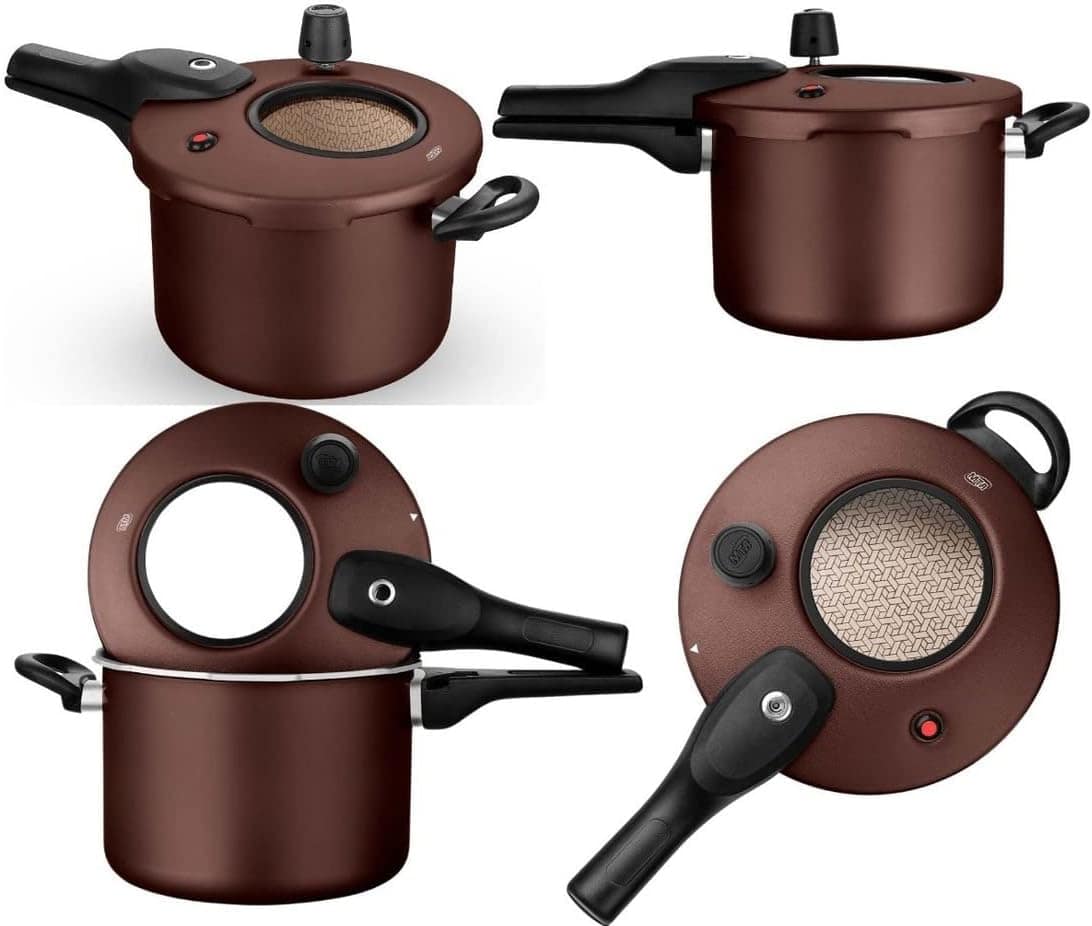 MTA PANELA DE PRESSAO COR CHOCOLATE COM VISOR DE VIDRO FECHA... - Image 6