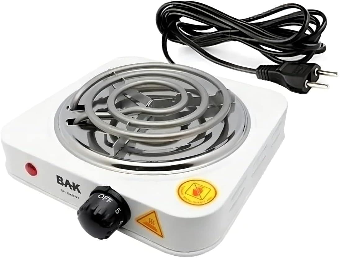 Fogareiro Elétrico Portátil Cooktop 220v 1 Boca 1000w Branco - Image 4