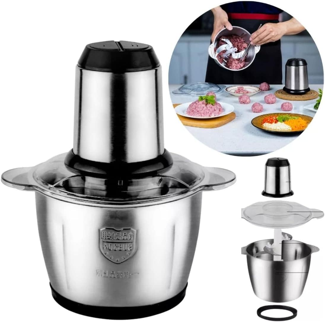 Processador De Alimentos Carne Elétrico 850w Inox - Image 7