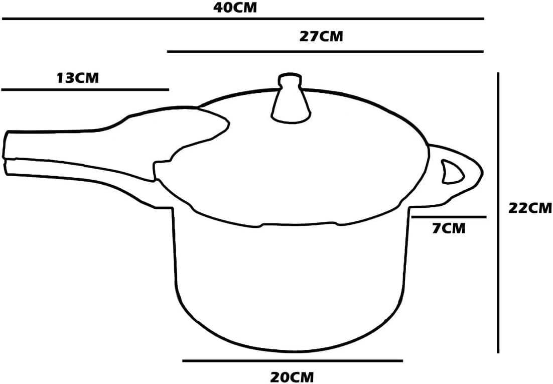 Panela De Pressão Brinox Pressure 4,2 Litros Fundo de Induçã... - Image 6
