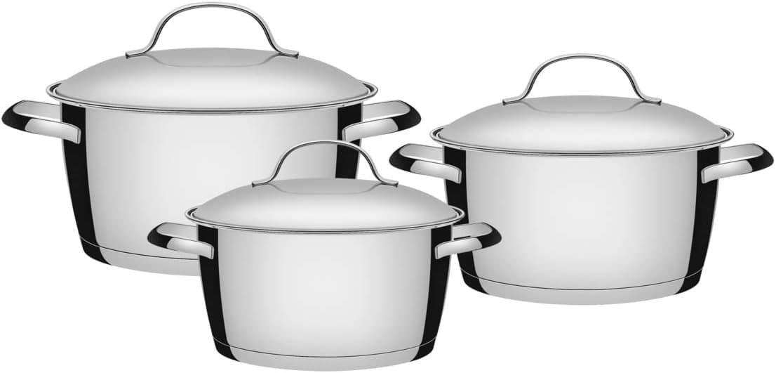 JG.PANELAS ACO INOX 3 PCS ALLEGRA