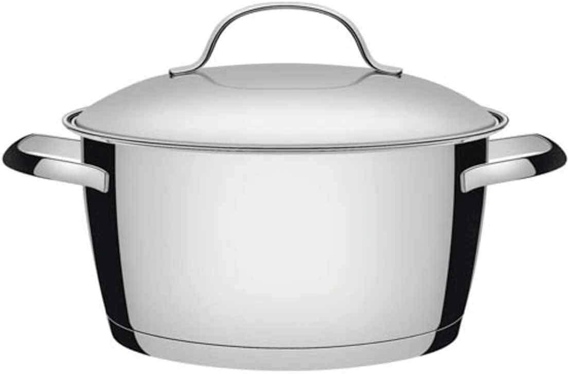 Caçarola Funda com Fundo Triplo Tramontina Inox 18Cm, ALLEGR...